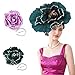 stebcece Elegant Oversized Petal Hat for Women Girls Special Occasion Fashionable Headwear Design Flower Wedding Hair Accessory
