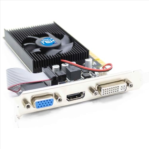 Tarjeta gráfica GT610 2GB repara falta de puertos de vídeo en ordenadores compactos SFF PCIe