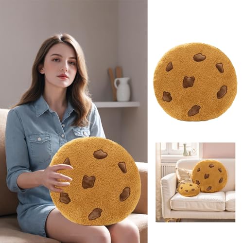 Coussin canapé biscuit 36cm, une idée cadeau originale pour la maison