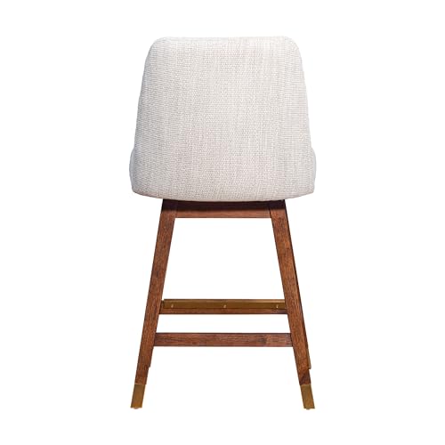 Armen Living 840254332072 Amalie Modern Farmhouse 26 Inch Seat Height Swivel Bar Stool thumb #6