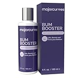 Major Curves Bum Booster Cream – Butt Enhancement Cream for Women – Natural Booty Lift & Firming with LipidMaxx, Wild Yam & Aloe – Bigger, Rounder Bum in 2 Weeks – 6 oz