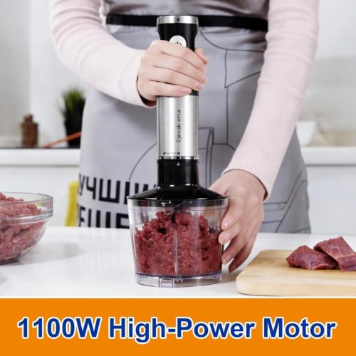 Upgrand 1100W 5-in-1 Immersion Blender Handheld, Black - Image 6
