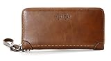 Mens Genuine Leather Clutch Bag Handbag Zipper clutch bag retro cowhide mobile phone bag large capacity clutch bag