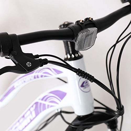 Bicicleta Elétrica e-bike Hive GreenWay Classic Branca/Roxa