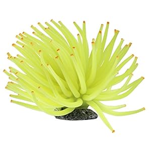 GloFish Anenome Ornaments, Fish Tank Decorations, Aquarium Decorations, Creates a Glowing Effect (Pack of 1)