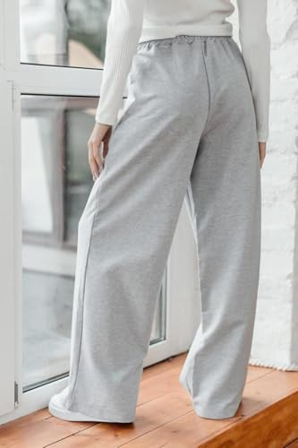Image of dockstreet Loose fit Open Bottom Joggers /Loose fit, Trouser stylelowers /Cute Style, Relaxed Casual Lounge Pants for Women
