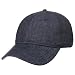 Produktbild Stetson Sydell Leinen Baseballcap Damen/Herren - Basecap aus Leinen - Leinencap gefüttert - Sommercap größenverstellbar - Cap mit UV-Schutz 40 - Frühling/Sommer anthrazit-meliert XL (60-61 cm)