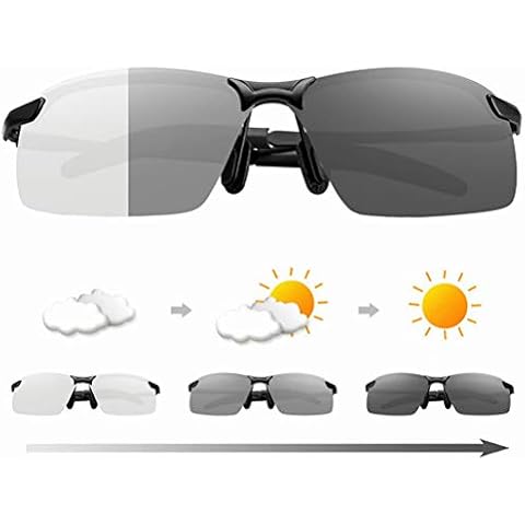 Wawogic Polarized Photochromic Sunglasses, Sun Glasses Male Glasses Goggles Driving Glasses Male Driver Safty Glasses Cover
