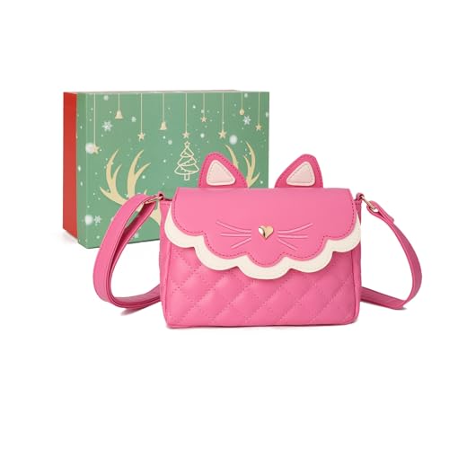 Bolso bandolera para gato Gladdon con correa de hombro ajustable para niñas