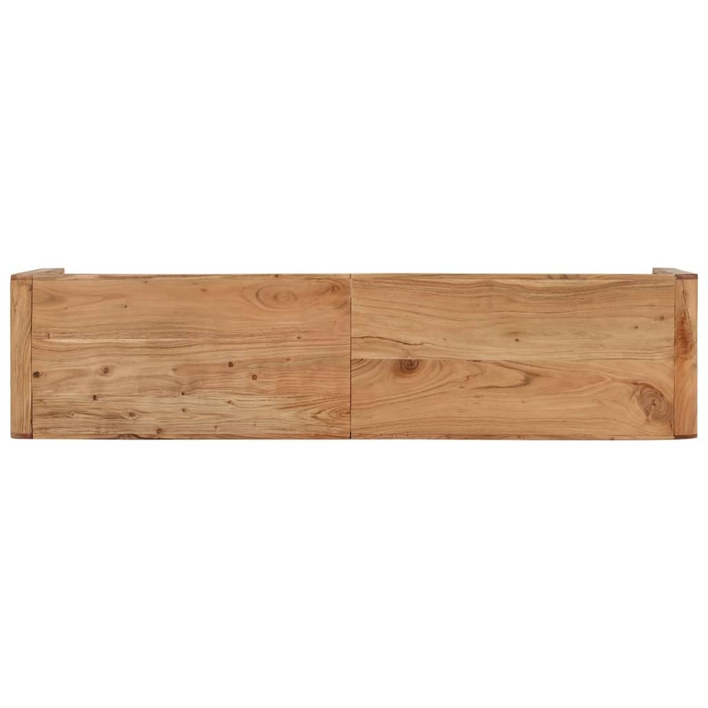 vidaXL Panca 160x38x45 cm in Legno Massello di Acacia