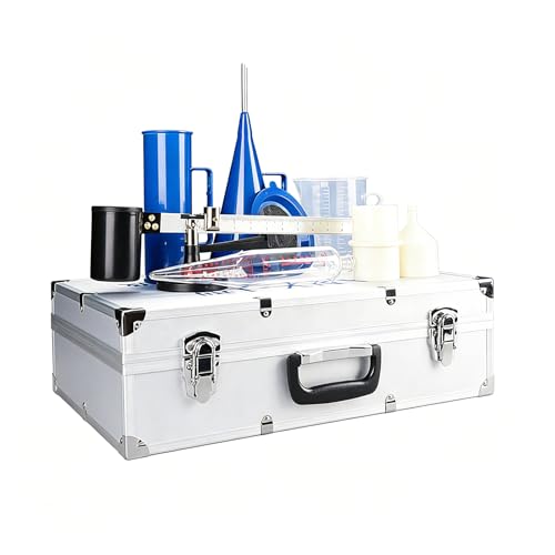 Kit de viscosímetro de barro de alta precisión 0,01 g/cm³ para análisis de fluidos 2