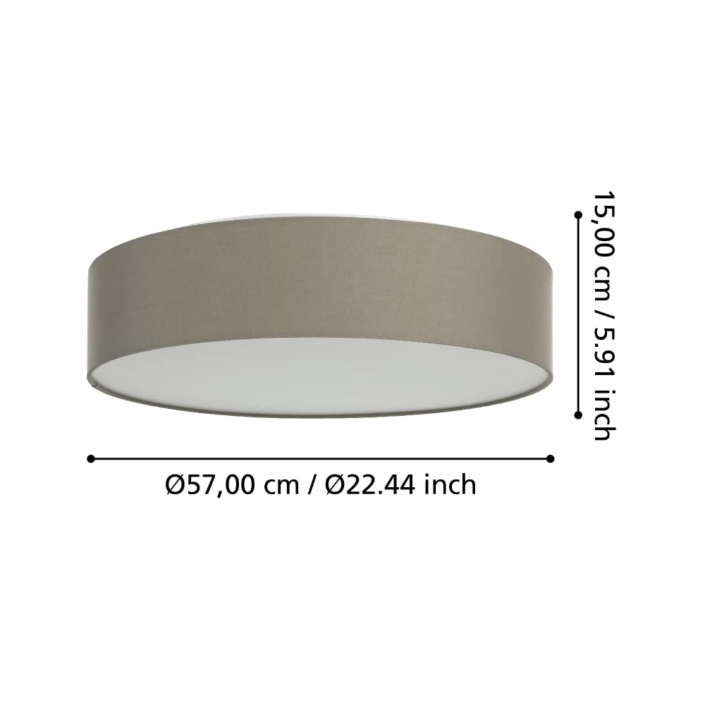 EGLO connect.z Smart Home LED Deckenleuchte Romao-Z, ZigBee