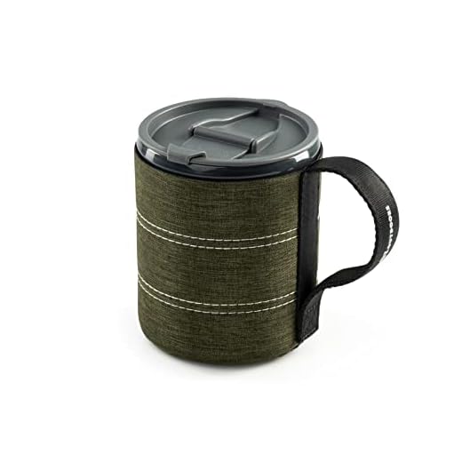 GSI Outdoors 75283 Infinity Backpacker Mug Green