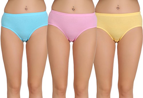 Image of Eve's Beauty Women's Multicolor Hioster Panties - Pack of 3