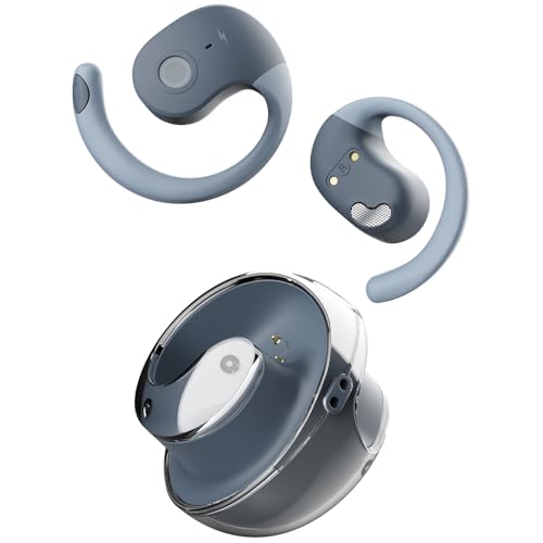 Fire-Boltt Aero Glide Open Ear Wireless TWS Earbuds, Platinum Grey - Image 2