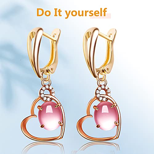 Hmjpng 20Pcs 5 Colors Round French Earring Hooks Hypoallergenic Brass Leverback Ear Wire Hooks With Open Loop For Diy Dangle Earrings Jewelry Making Christmas Party Anniversary Favor #TOP4