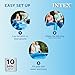 INTEX 28131EH Easy Set Inflatable Swimming Pool Set: 12ft x 30in – Includes 530 GPH Cartridge Filter Pump – Puncture-Resistant Material – 1485 Gallon Capacity – 23in Water Depth