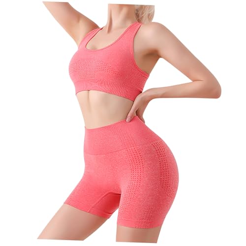 Hauts de yoga pour femmes et pantalon de salle de sport bleu vêtements entraînement