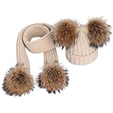 grauer schal mit bommeln Der Schal ist lang genug, um viele Male über sich selbst gewickelt zu werden, für zusätzliche Wärme, eisige Winde davor, den Hals zu senken