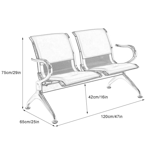 Mobiliario para salas de espera de hospital y aeropuertos 5