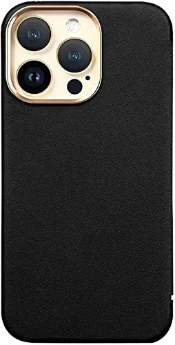 Étui iPhone 14 Pro Max en cuir véritable haut de gamme par GUMMMY