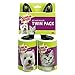 Scotch-Brite Pet Hair Roller, Twin Pack, 70-Sheets/Roller (140 Sheets Total)