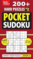 Pocket Puzzle Books for Adults: 200+ Hard Level Sudoku Puzzles #2, Compact Travel Size, 4x7 B0CWHDS1JG Book Cover