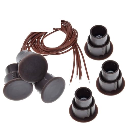 RC-36 Wired Porta Interruttore Magnetico Allarme Sensore Rilevatore Per Ferro Cancello Sistema di Sicurezza Domestica NC per