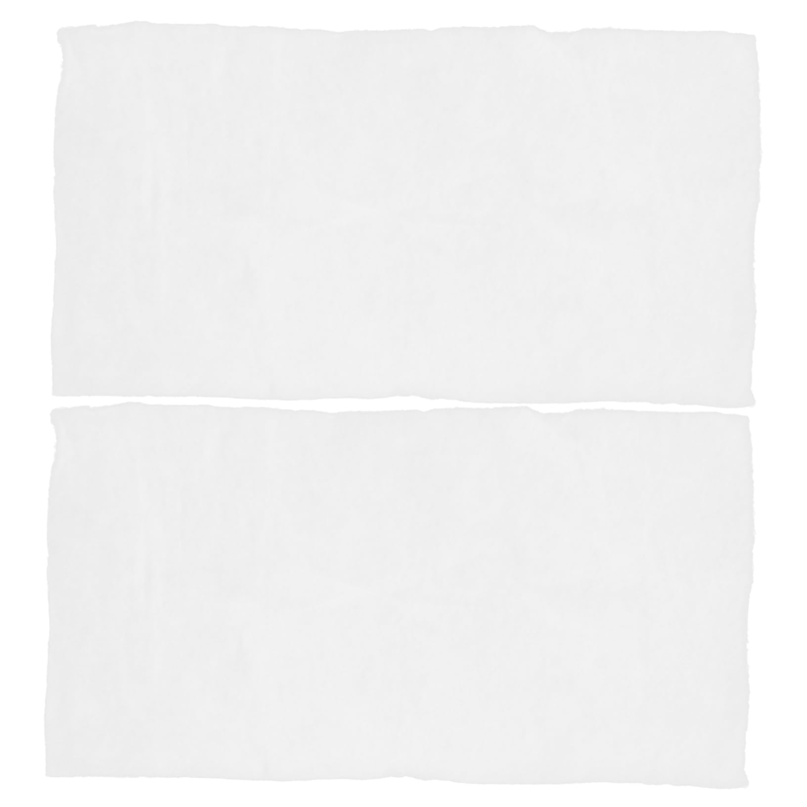 Milisten 2pcs Artificial Snowflake Cotton Blanket Winter Christmas Decor Fake Snow Rug for Display