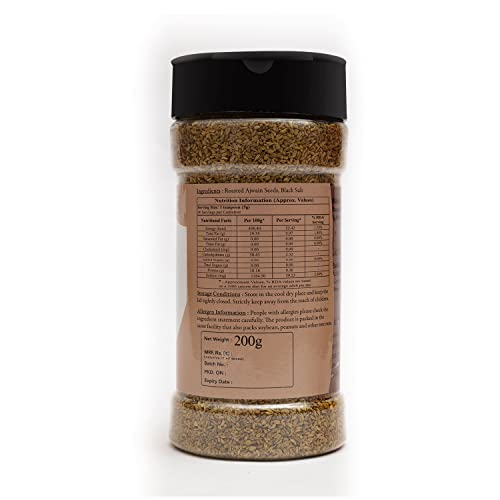 Image of Malikaz' The Royale Taste Roasted Ajwain Seeds, 200g