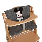Dormitorio Disney Hauck Disney Alpha Pad Deluxe - Cojín para tronas, color mickey grey