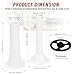 Stand Mixer Sausage Stuffer Kit Repalcement for KitchenAid FGA Food Meat Grinder Attachment, Sausage Stuffer Tubes Compatible with KitchenAid Mixer Sausage Stuffer Maker