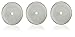 Universal Replacement Filter for French Press - 20 oz. / 4 Cup Press (3 Pack) - Fits Most Other Coffee Presses - Filter for Coffee, Espresso & Tea Machines