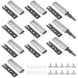 🛠️【Installation facile】Vis incluses. Vous pouvez l'installer avec un tournevis. Commencez par déterminer l'emplacement d'installation, puis serrez les vis pour fixer le produit. Enfin, testez l'amortisseur et ajustez l'espacement si nécessaire. Après l'installation, vous constaterez que l'amortisseur de porte de placard est très compact et n'altère en rien l'esthétique de votre meuble.