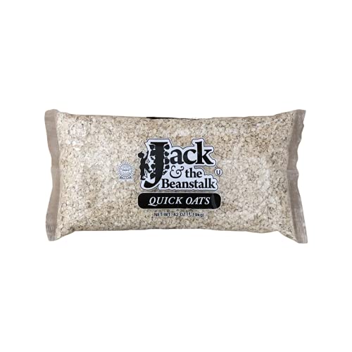 Jack And The Beanstalk Rolled Oats | Quick Breakfast Foods | Oat Meal Quick Oats | 42 Ounce