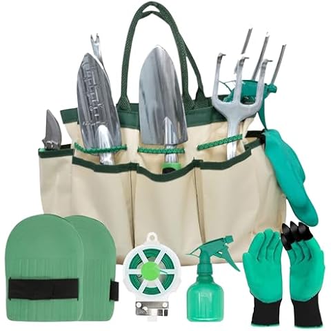 Green Haven 11 Piece Garden Tools Set Cover
