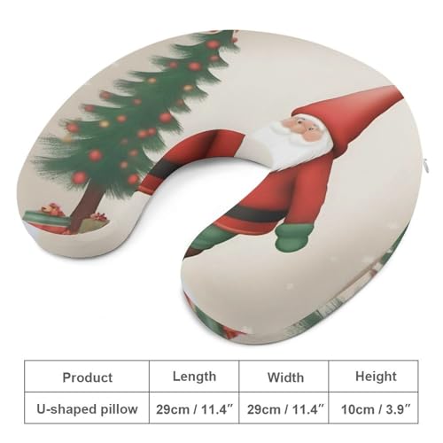 Almohada viscoelástica 30 cm x 25 cm para viajes miniatura 2