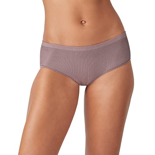 b.tempt'd by Wacoal Women's Comfort Intended Rib Hipster, Peppercorn, X-Large