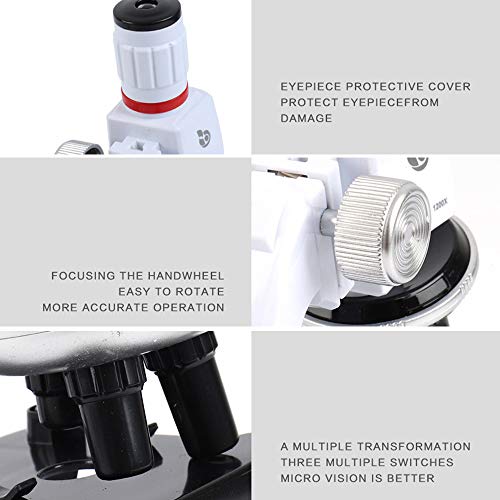 OWSOO Macacão infantil para microscópio com suporte para telefone celular Simulação de alta definiçã