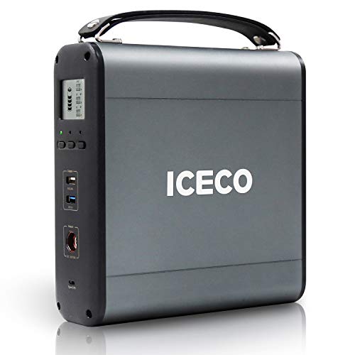 ICECO 200Wh Portable Power Station, Lithium Emergency Battery, Backup Battery for Portable Refrigerator