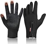 COTOP Geschenke für Männer Touchscreen Handschuhe Winter Winddicht Warme Handschuhe für Radfahren Laufen Klettern Trainingshandschuhe für Outdoor Sports Fitness Ski für Herbst und Frühwinter(XL)