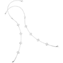 2pcs Invisible Pearl Straps Beaded Straps for Women for Wedding Dresses