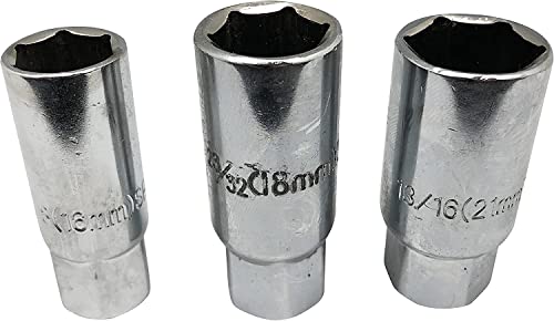 Foto von Benson Tools Zündkerzenschlüsselsatz 5-teilig 16 mm / 18 mm / 21 mm