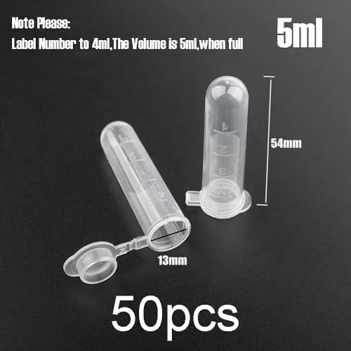 Accessoires de test de laboratoire de 5ml anti-fuite pour préserver vos échantillons