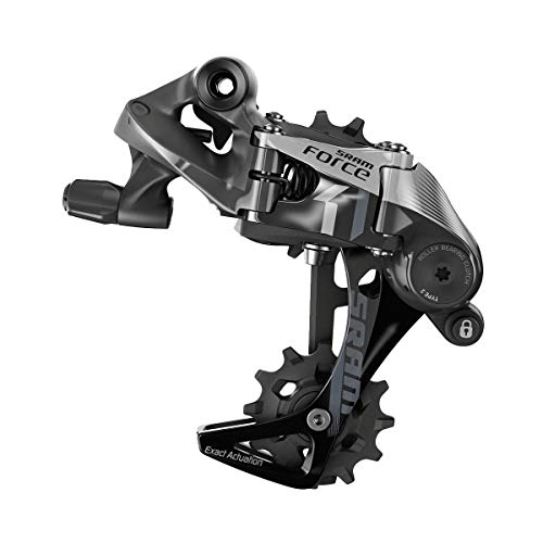 Sram Rival1, Cambio Force1 Type 3.0 Gabbia Lunga 11V Unisex Adulto, Nero, Taglia Unica