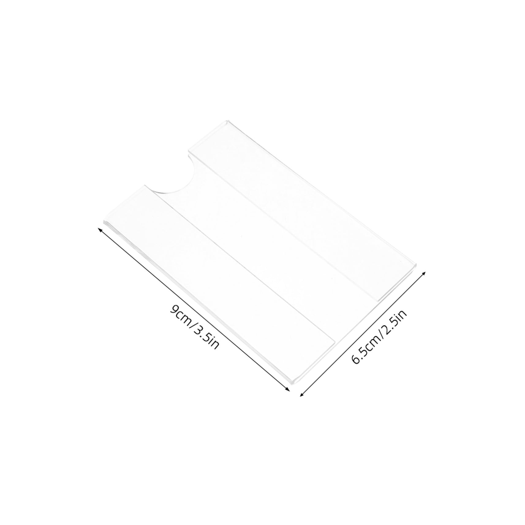 Hemobllo 30 Stück Acryl Preisschildhalter Transparent Einfache Montage Praktischer Preisanzeigehalter für Supermarkt und Büro Regal Preisschilder Aufsteller