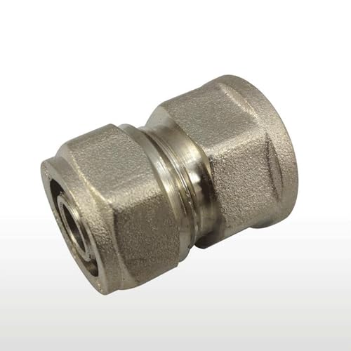 Conector PEX-AL-PEX 1620 contra fugas en calefacción central de latón 4