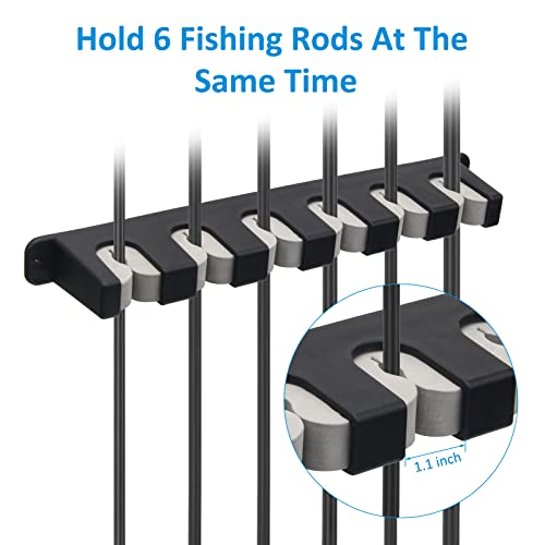 Windspeed BWC-FISHING ROD RACK 6-Rod Rack Wall Mounted Fishing Rod Rack For Boat thumb #4
