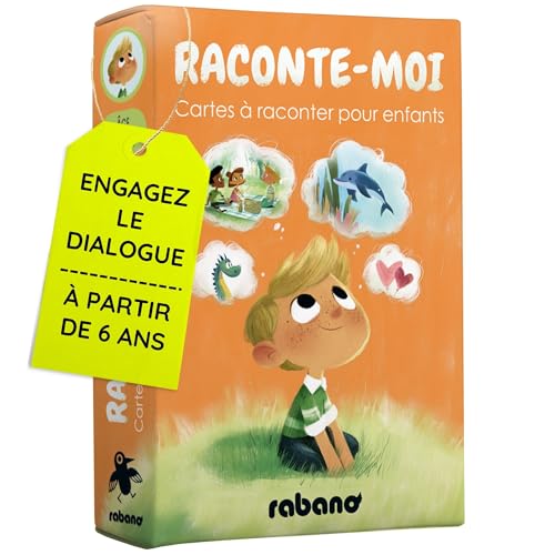 Cartes à raconter pour Enfants I 150 Questions adaptées aux Enfants I Un Cadeau Qui renforce la Relation Parent-Enfant et la Pleine Conscience I Jeu...