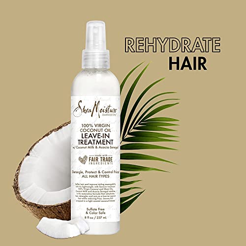 Sheamoisture M-R-354 Curly Hair Leave-In Conditioner Spray, With Virgin Coconut Oil, Shea Butter And Coconut Milk thumb #4